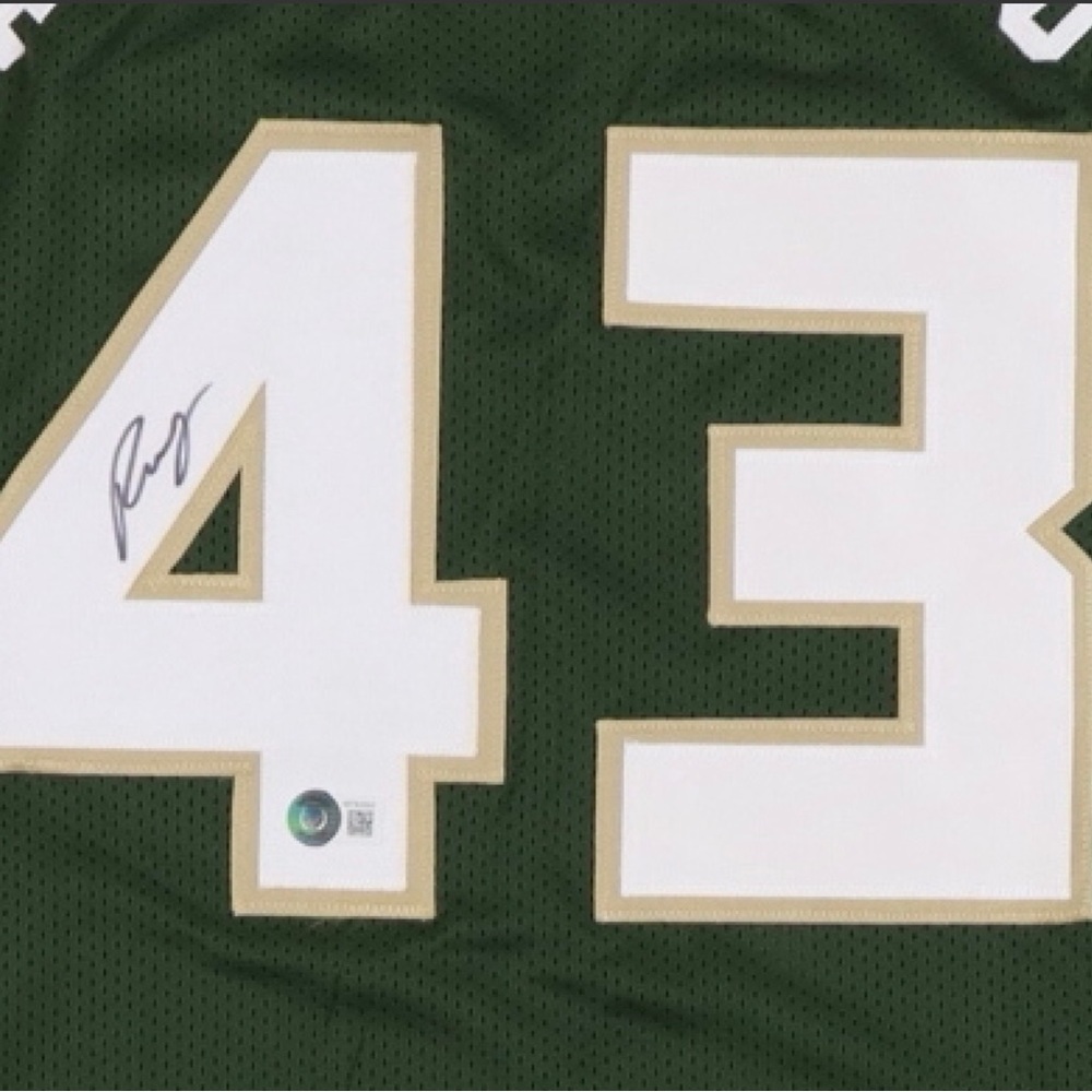 Custom on-court style jersey. Hand-signed by Thanasis Antetokounmpo. - Picture 3 of 3